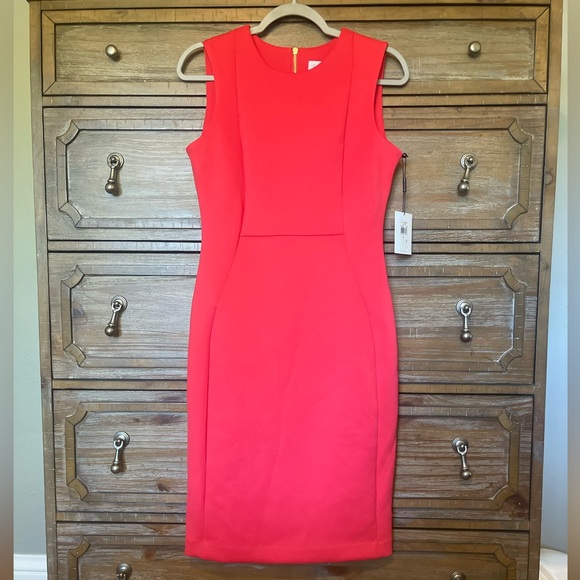 Calvin Klein watermelon Pink Dress - Picture 1 of 3